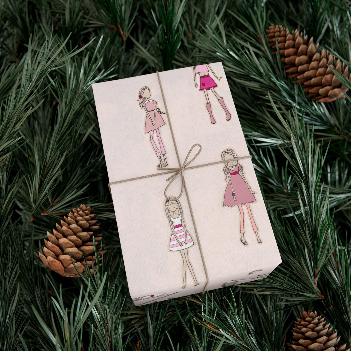 Gift Wrap - Girl Power