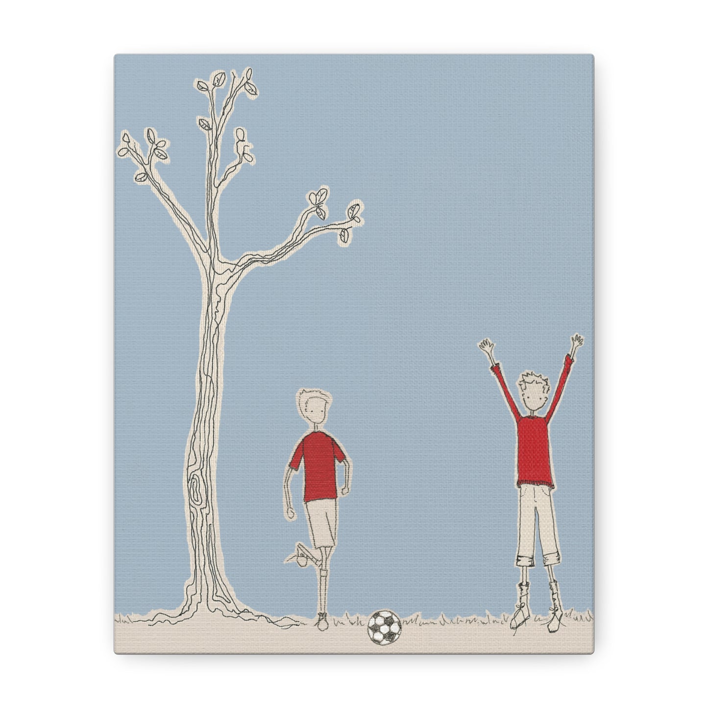 Wall Art - Canvass Print - He Shoots He Scores