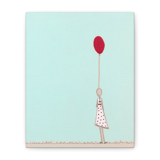 Wall Art - Canvass Print - Balloon Girl