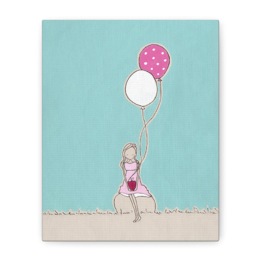 Wall Art - Canvass Print - Birthday Balloons