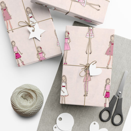 Gift Wrap - Girl Power